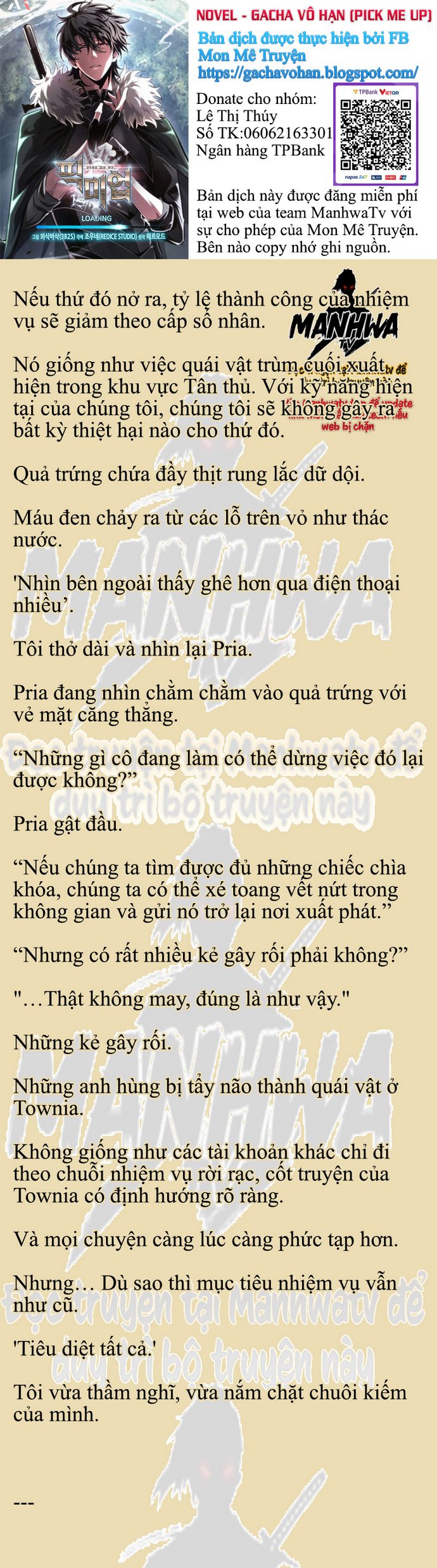 Đọc truyện [NOVEL] Gacha vô hạn - Chương 194